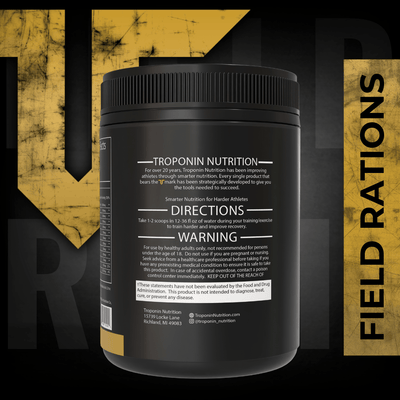 Field Rations - Intra Workout Nutrition - Troponin Nutrition