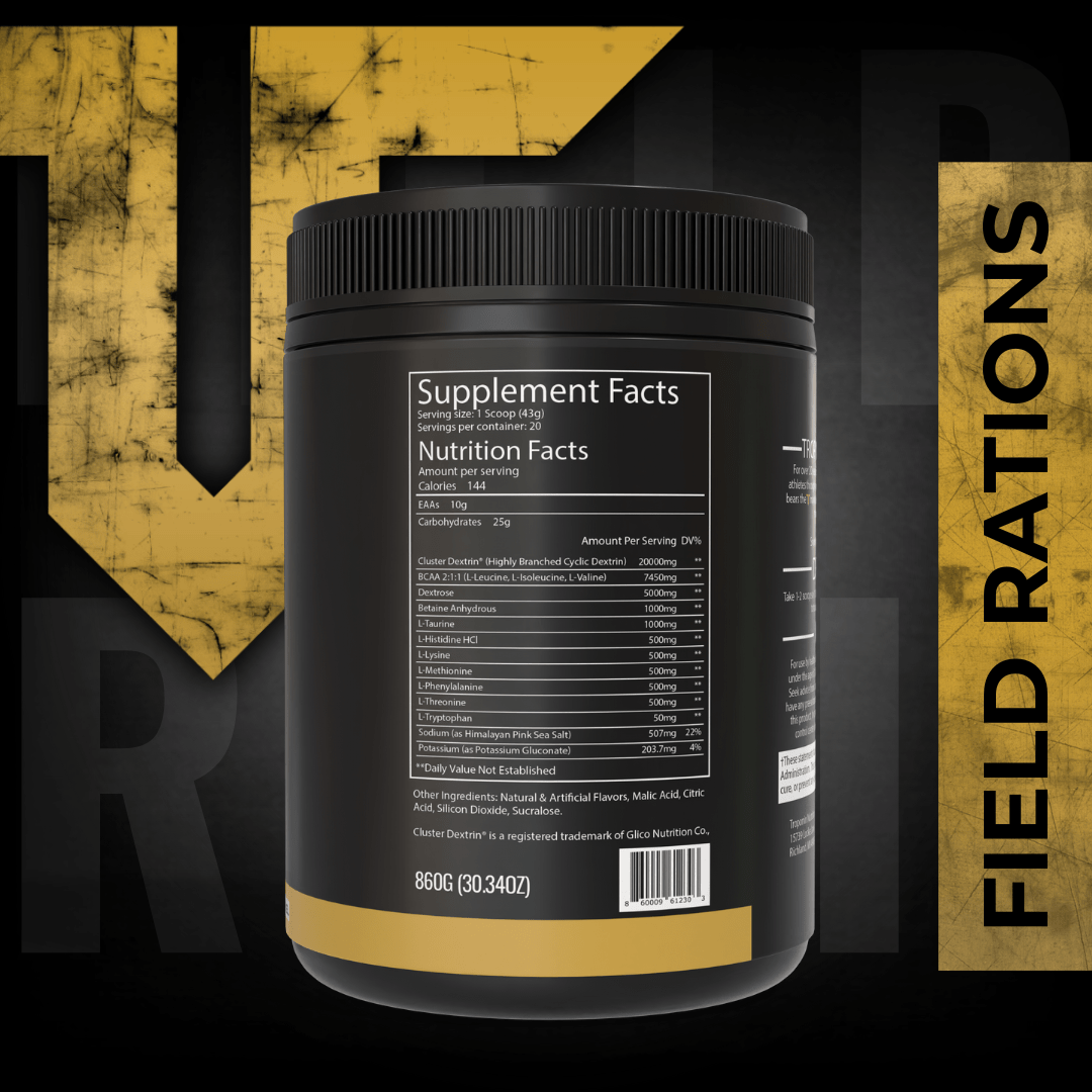 Field Rations - Intra Workout Nutrition - Troponin Nutrition