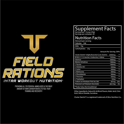 Field Rations Wholesale Case (12 Units) - Troponin Nutrition