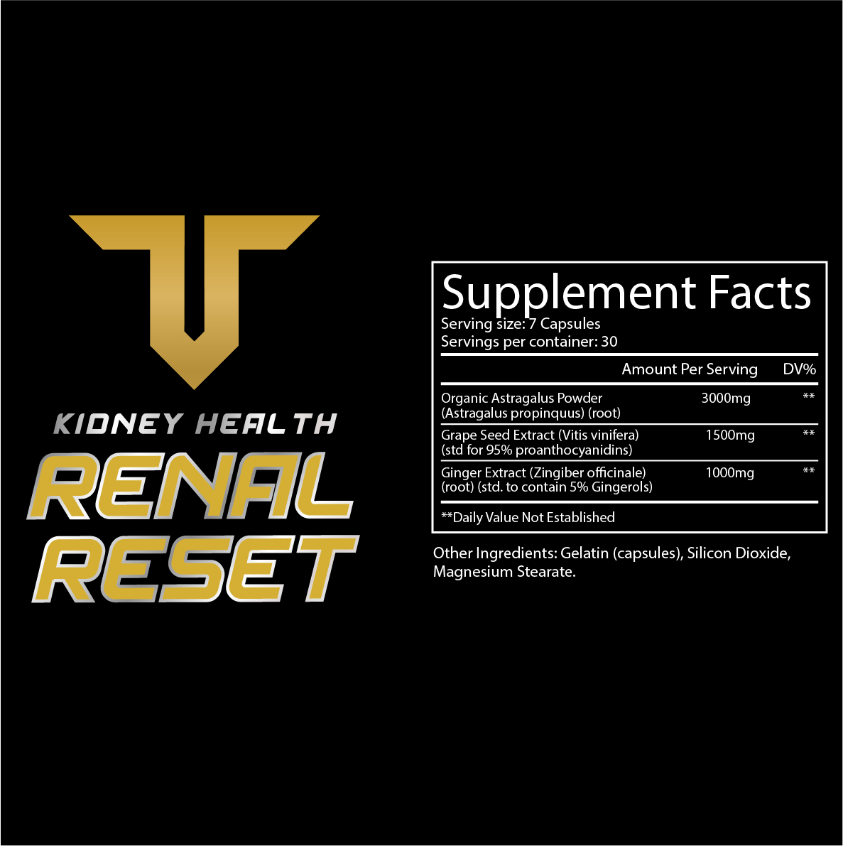 Renal Reset Wholesale Case (20 Units) - Troponin Nutrition