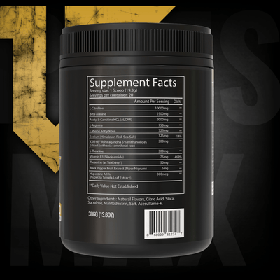 WTF Pre - Workout - Troponin Nutrition