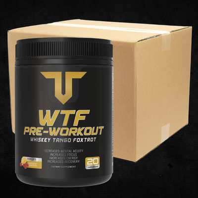 WTF Pre - Workout Wholesale Case (12 Units) - Troponin Nutrition