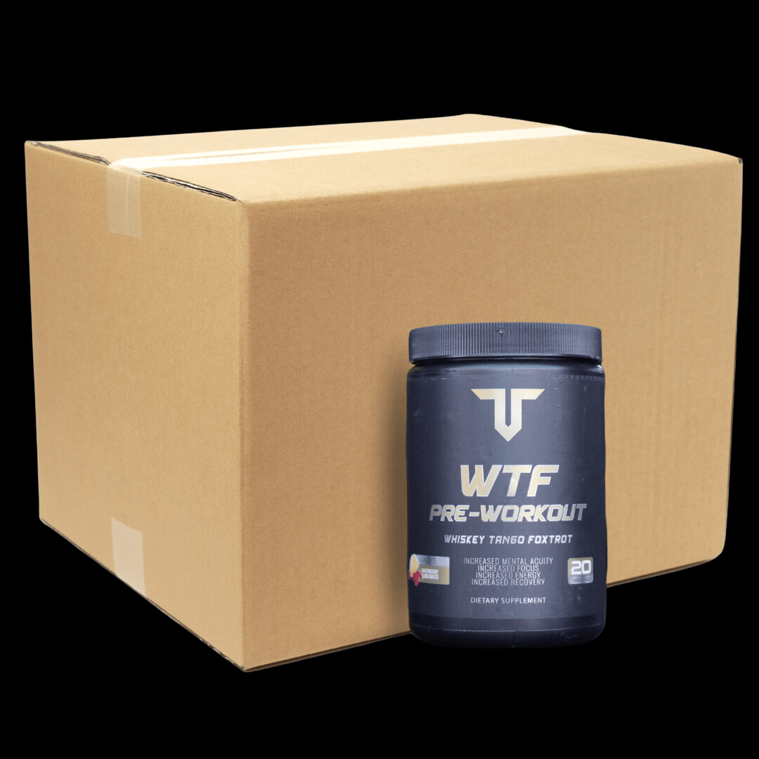 WTF Pre - Workout Wholesale Case (12 Units) - Troponin Nutrition